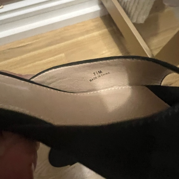 Black suede dress sandals Pelle Moda - Picture 4 of 5